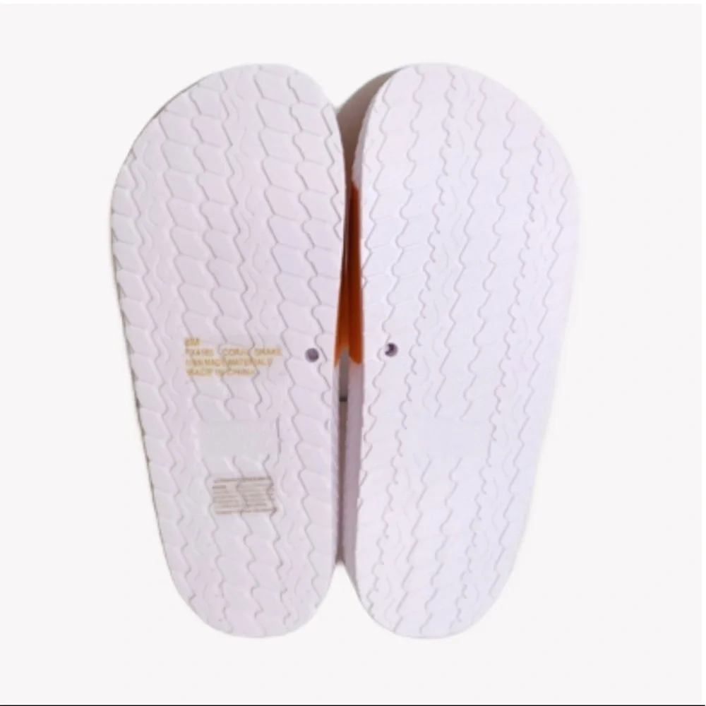 Matte Orange Slides